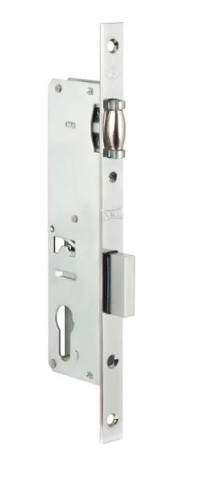 KALE 155/P 20mm W/B  б/о хром б/мех.секр Замок врезной б/руч (30)