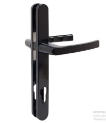 ЛДМ FURAL 85.70.25.02.9005 черный. с пружин. м/о 85 "под пальчики Компл. ручек (25)