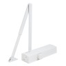 БУЛАТ Доводчик дверной PROFI (ПРОФИ) ДД 802/5 B-W (25-120 кг) белый, морозостойкий (10)