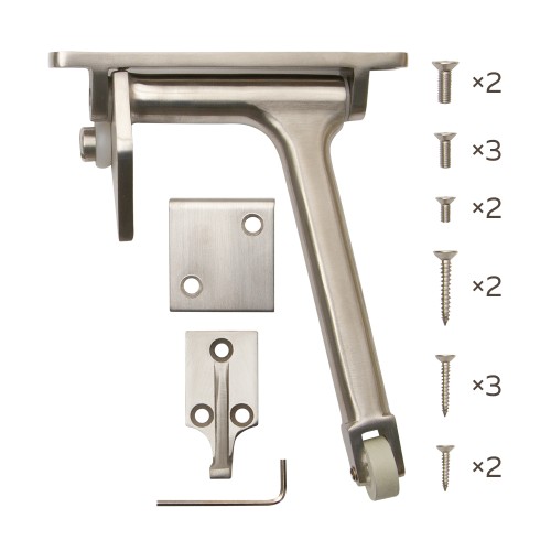 Координатор закрывания двустворчатых дверей DC-1002 INOX 304 (от 40 до 200 кг)