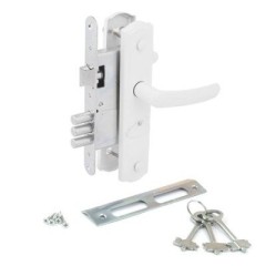 AVERS ЗВ9-4-1-4 белый Замок врезной с/руч (10)