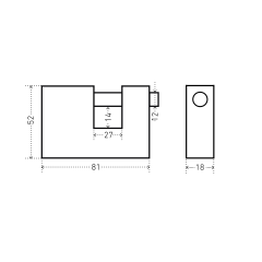 АЛЛЮР  ВС1Ч-780 d12мм Замок навесной (36,6)