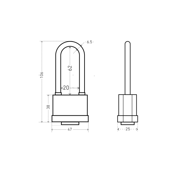 АЛЛЮР ВС1Ч- 374ПД всепогодный 6 кл. d6,5мм дл.дужка Замок навесной (72,6)