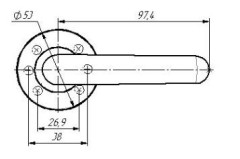 Зенит РФ4.21 медь Комплект ручек (20)