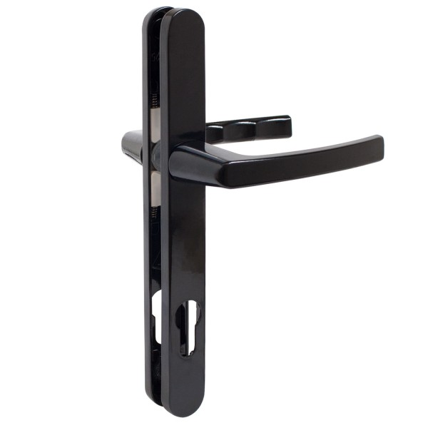 ЛДМ FURAL 92.70.25.02.9005 черный.с пружин. м/о 92 "под пальчики" для узкопроф.Комплект ручек (25)