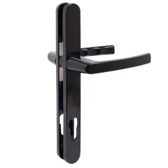 ЛДМ FURAL 92.70.25.02.9005 черный.с пружин. м/о 92 "под пальчики" для узкопроф.Комплект ручек (25)