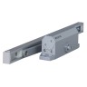 БУЛАТ Доводчик дверной ARCTIC (АРКТИК) ДД 502/4 AH-S (40-90 кг) серебро со скольз.тяг, морозостойкий