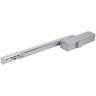 БУЛАТ Доводчик дверной PROFI (ПРОФИ) ДД 802/5 BH-S (25-120 кг) серебро со скольз.тяг, морозостойкий