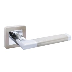 АЛЛЮР АРТ &quot;ВЕНСАН&quot; SN/CP (2682) мат.никель/хром Комплект ручек (20)