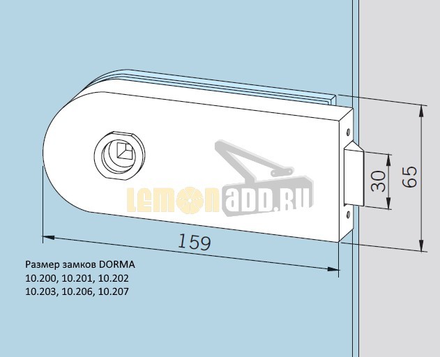 Комплект Studio Rondo с петлями Clarit