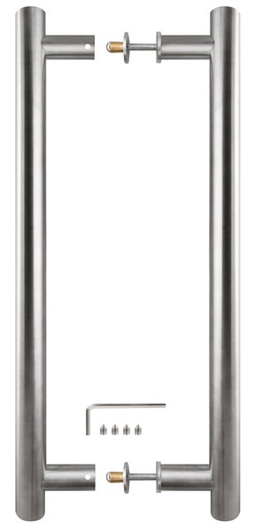 Ручка-скоба PH-24-25/350-INOX (нержавейка 304)