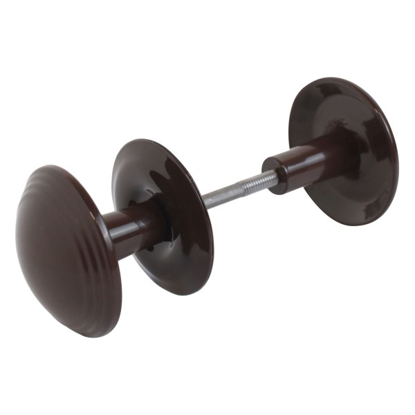 РДК -115 Коричневая Ручка-кнопка (50) Упакованная