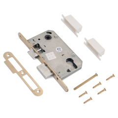 Апекс 5300- G золото без ц/м, м/о 85 мм Замок врезной б/руч (30)