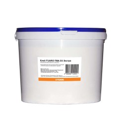 Клей Fuaro ПВА D3 Экстра повышенной влагостойкости и прочности (5 кг)