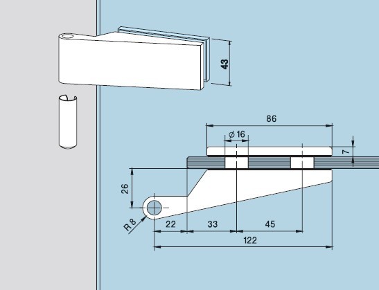 Комплект Studio Classic с навесными петлями