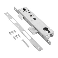 БУЛАТ ЗВ 4-1.25.92.16.08 нерж. сталь 25мм с/о, под ц/м, м/о 92мм Замок врезной б/руч (30)