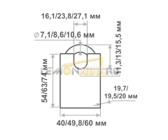 ЗАМОК НАВЕСНОЙ ЗН-203 (3 КЛ)