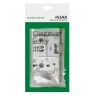 Защелка врезная PLASTLP72-50 (LP72-50) WH белый