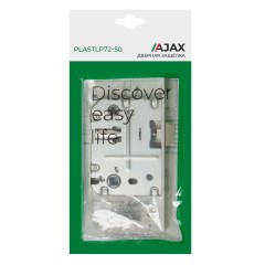 Защелка врезная PLASTLP72-50 (LP72-50) WH белый