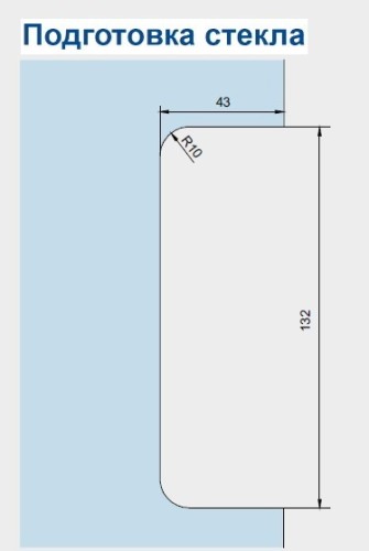 dormakaba Universal EASY GK 50 ответная часть для центрального замка