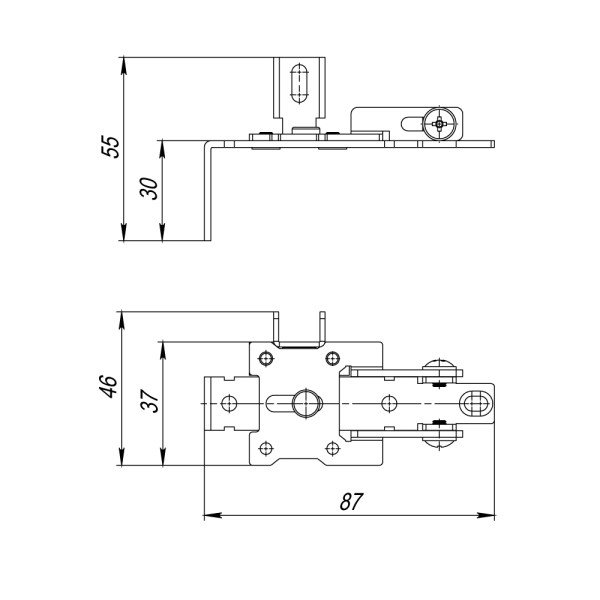 Кронштейн регулировочный SLD.Comfort-PRO/telescope.tuning bracket
