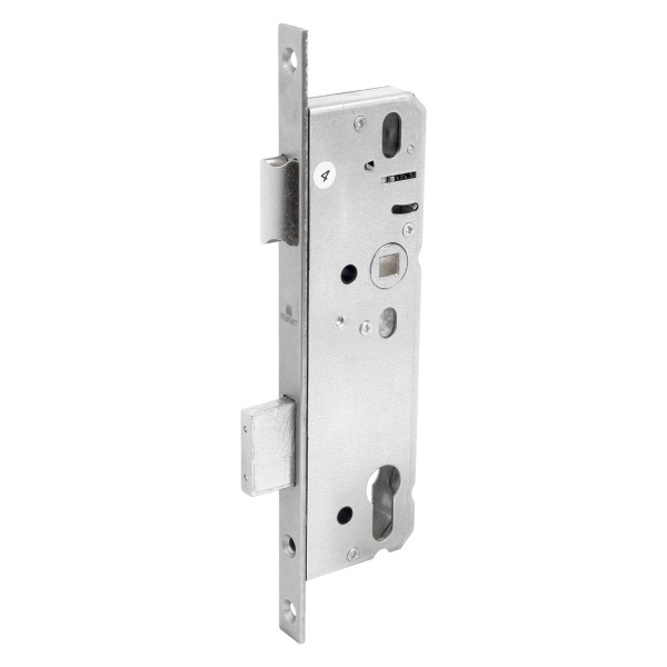 БУЛАТ  ЗВ 4-1.40.92.16.08 нерж. сталь 40мм с/о, под ц/м, м/о 92мм Замок врезной б/руч (30)