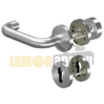 Комплект ручек dormakaba PURE 8100 / 3020 / 6501 / 6612, 38-56 мм, 8 мм, нержавеющая сталь