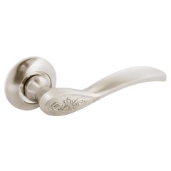 АЛЛЮР АРТ &quot;ШЭРОН&quot; SN (1780) мат.никель С НАКЛАДКОЙ Комплект ручек (20)