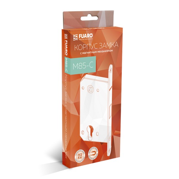 Корпус врезного замка MAGNM85C-50 (M85C-50) WH белый