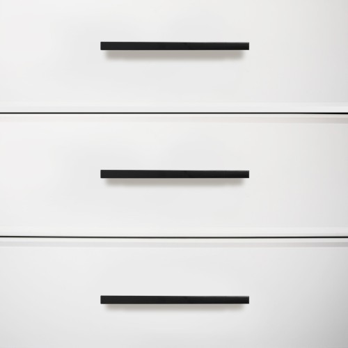 StahlBuro A302-96 2шт., BL матовый черный. Ручка-скоба мебельная (20, 200)