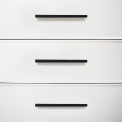 StahlBuro A302-96 2шт., BL матовый черный. Ручка-скоба мебельная (20, 200)