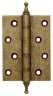 Петля универсальная IN4500UA OB (500-A4) 100x75x3 античная бронза Box
