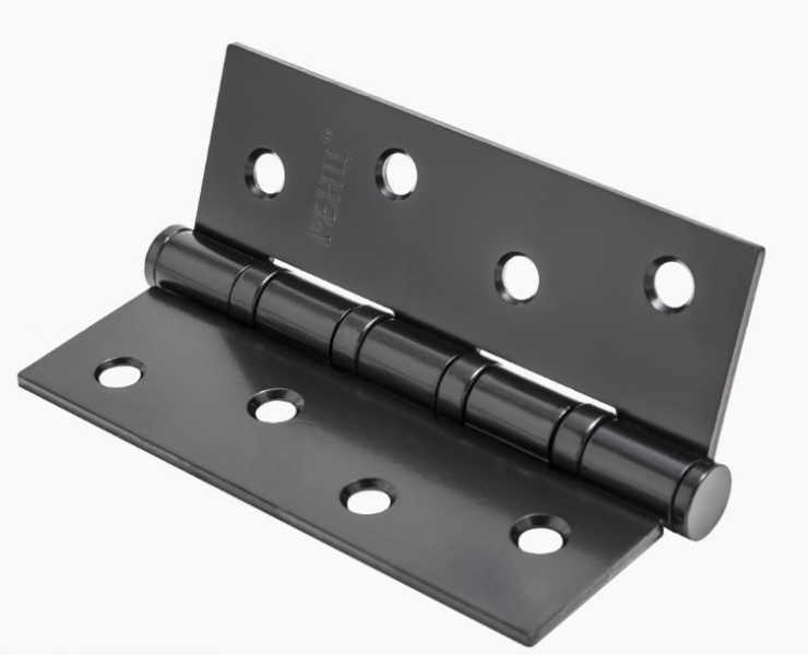 RENZ 100-4BB FH B 4 подш черный 100*75 Петля дверная 2 шт (50;1!!!)