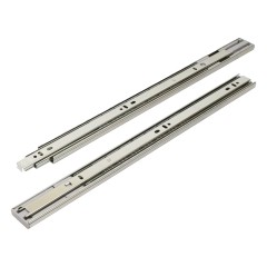 StahlBuro направляющие шариковые с доводчиком (2 шт.) 35-450 /18&quot;/ хром (20)