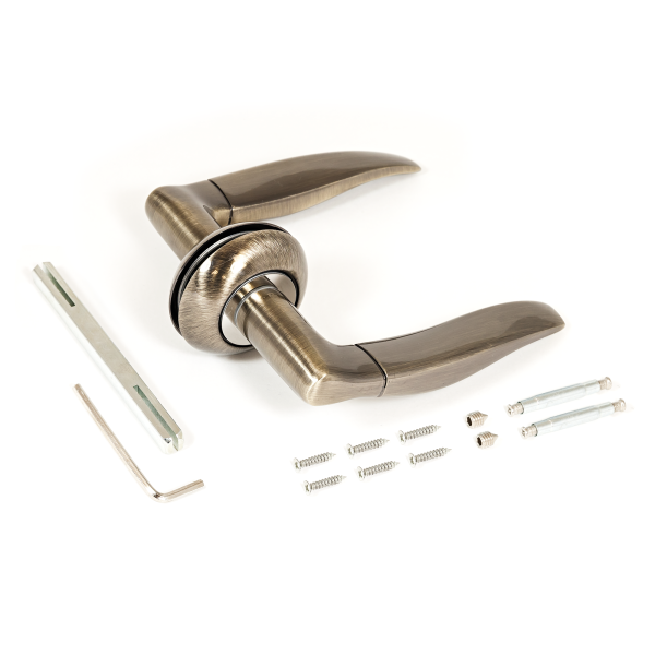 АЛЛЮР АРТ "ВАГНЕР" AB (1200) ст.бронза С НАКЛАДКОЙ Комплект ручек (20)