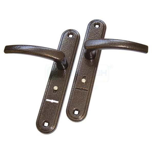 Гардиан 4131 Вега темно-серая к замку Гардиан 1011,3011 Комплект ручек (15)