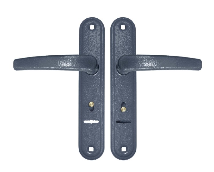 Гардиан 4131 Вега темно-серая к замку Гардиан 1011,3011 Комплект ручек (15)