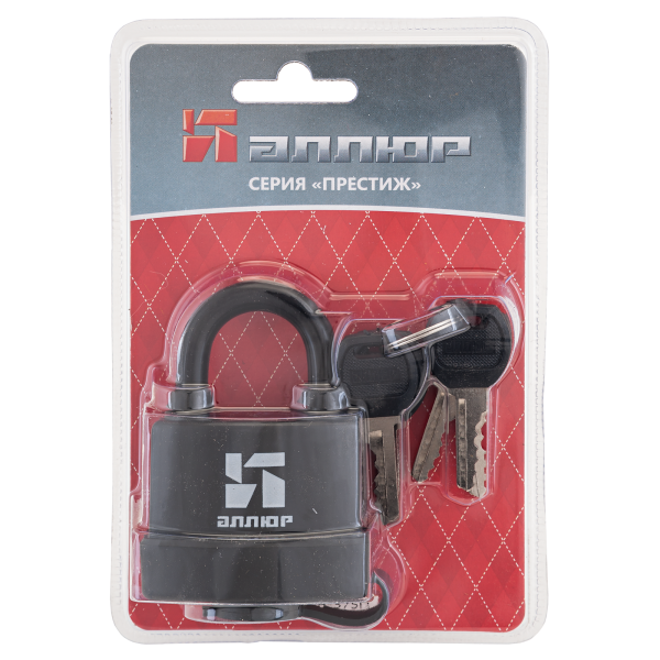 АЛЛЮР ВС1Ч- 375П всепогодный. 6 кл. d8,5мм Замок навесной (48,6)