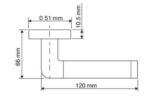 RENZ DH 19-08 SN/NP Тренто ник.мат/ник.блест. Комплект ручек (20)