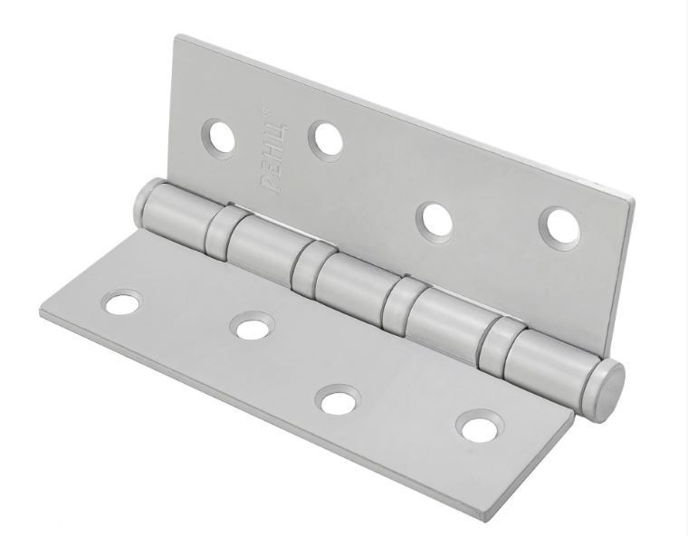 RENZ 100-4BB FH Grey 4 подш серый (RAL 7047)  100*75 Петля дверная 2 шт (50;1!!!) НОВИНКА