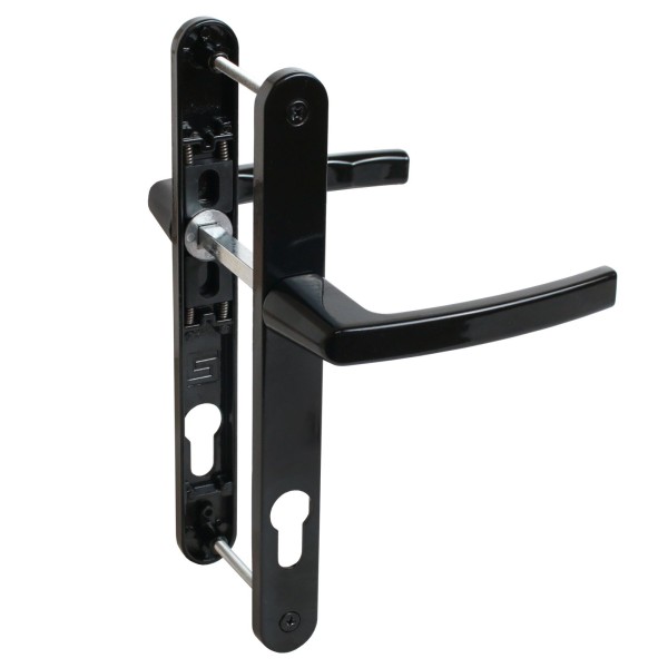 БУЛАТ РФ 85.25.02.9005 УРАЛ черный с пружин. м/о 85 "под пальчики" для узкопроф. Комплект ручек (30)