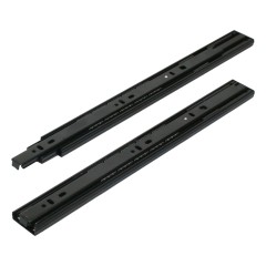 StahlBuro направляющие шариковые с доводчиком (2 шт.) 35-350 /14&quot;/ черный (20)