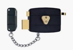 KALE 157/AC 3кл англ.кл с/цепочкой Замок накладной (20)