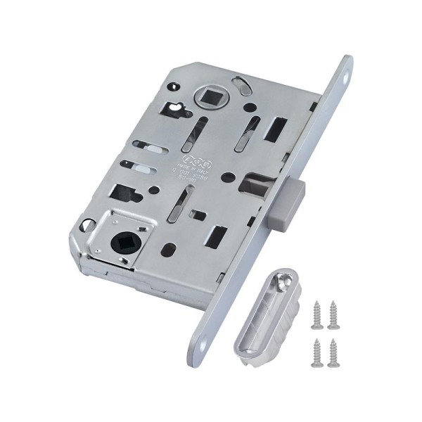 B06102.50.34.567 Защелка врезная WC (мат. хр.) с отв. пл. B02402.05.34 MEDIANA POLARIS