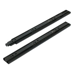 StahlBuro направляющие шариковые с доводчиком (2 шт.) 35-400 /16&quot;/ черный (20)