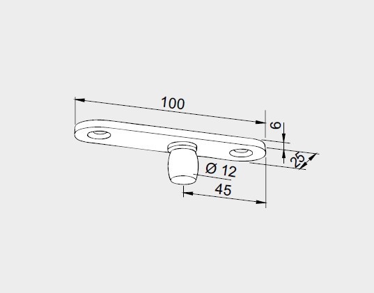 dormakaba Universal EASY PT 24 верхняя ось