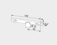 dormakaba Universal EASY PT 24 верхняя ось