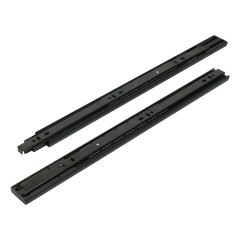 StahlBuro направляющие шариковые с доводчиком (2 шт.) 35-450 /18&quot;/ черный (20)