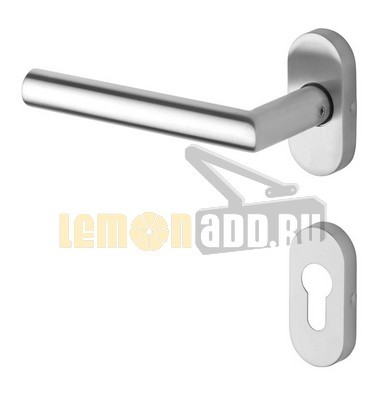 1/2 комплекта ручек dormakaba PURE 8906 / 6621 / 6679, 38–56 мм, 8 мм, нержавеющая сталь