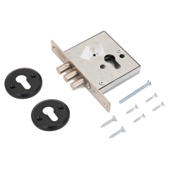 Эльбор 1.03.03.0.0. Кремень цинк б/мех. б/о Замок врезной б/руч (20)